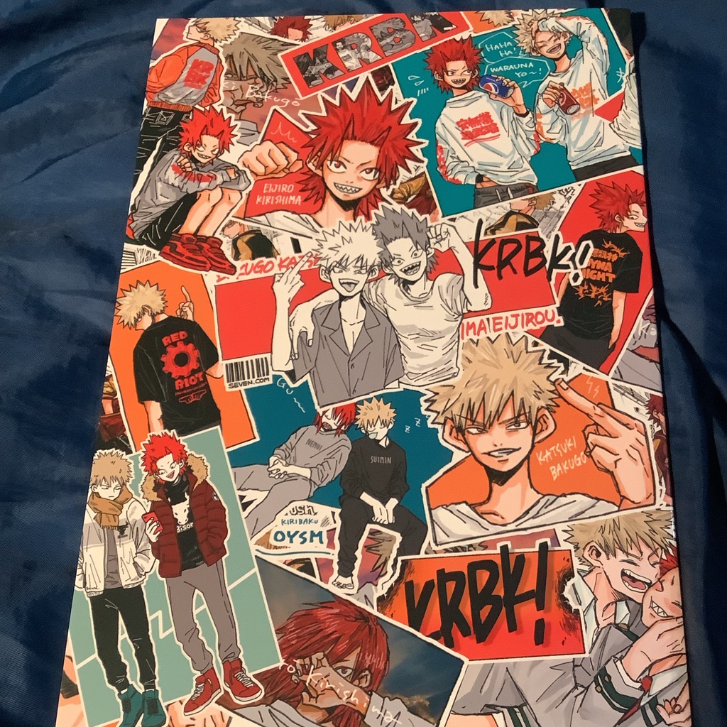 Kiribaku Bl Yaoi Manga Doujinshi Krbk By Tomato Seven